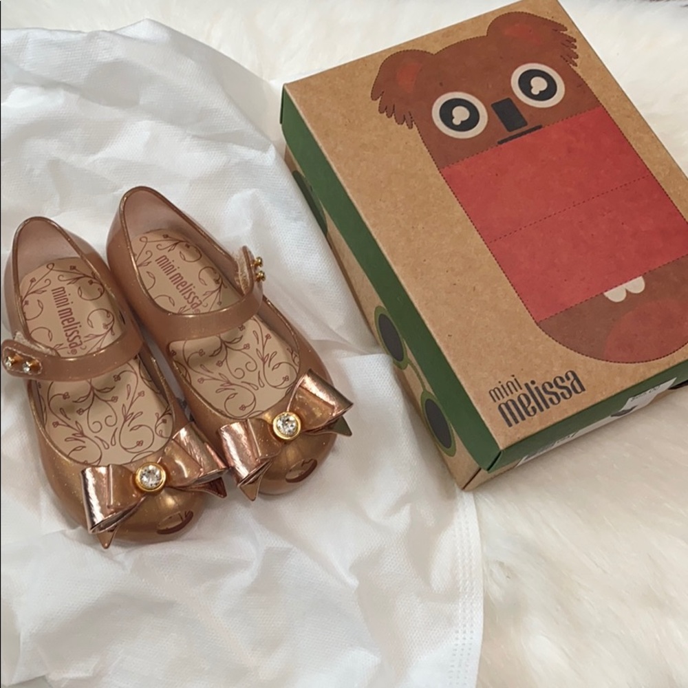 Mini Melissa Mary Jane shoes 💛✨ - Picture 1 of 7